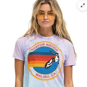 Aviator Nation Pastel Bubblegum signature boyfriend
